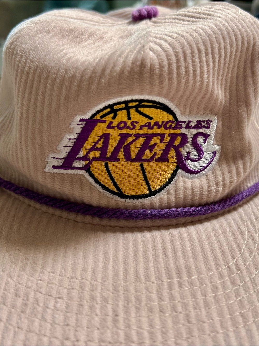 Melonwear Khaki Corduroy Rope Hat